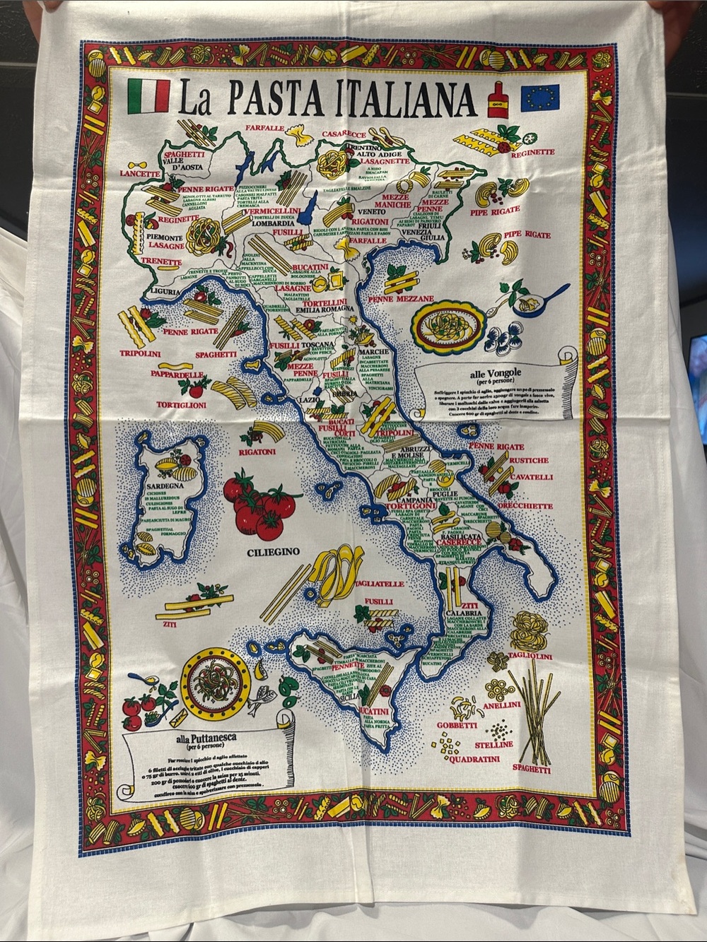 decorative dish towel